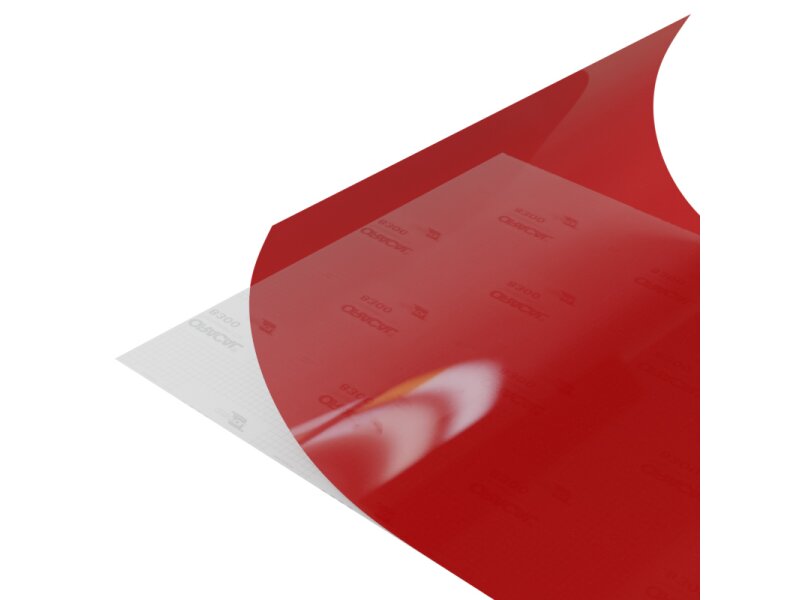 2x Warntafel rot weiss Streifen Oracal Folie Reflektor Aufkleber 30 x 10 cm